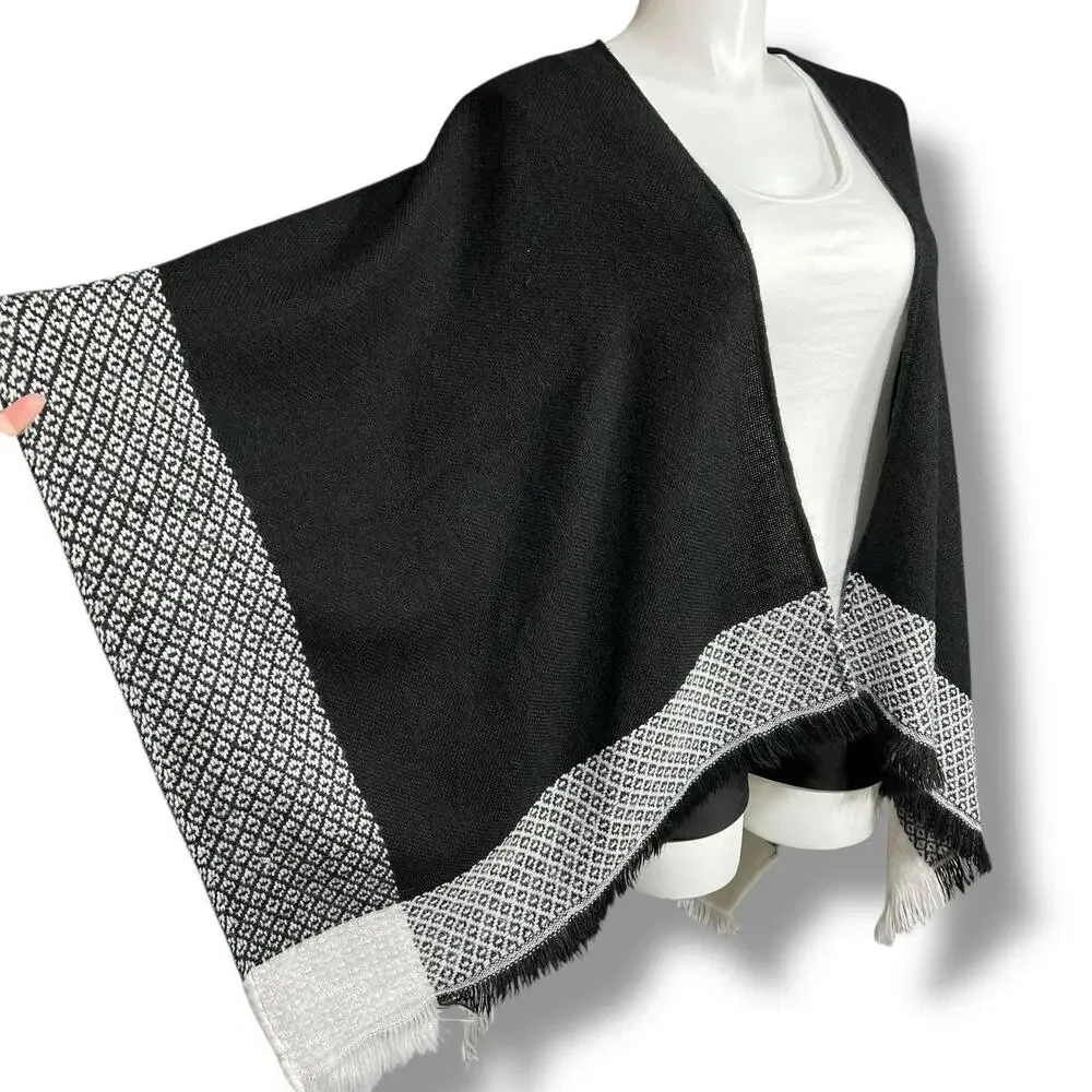 Time and Tru poncho sweater